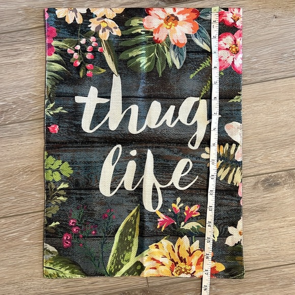 Thug Life Garden Flag - Picture 5 of 5